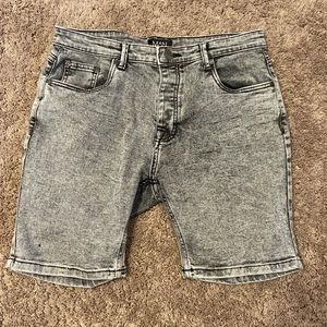 BooHoo Acid Wash Jean Shorts
